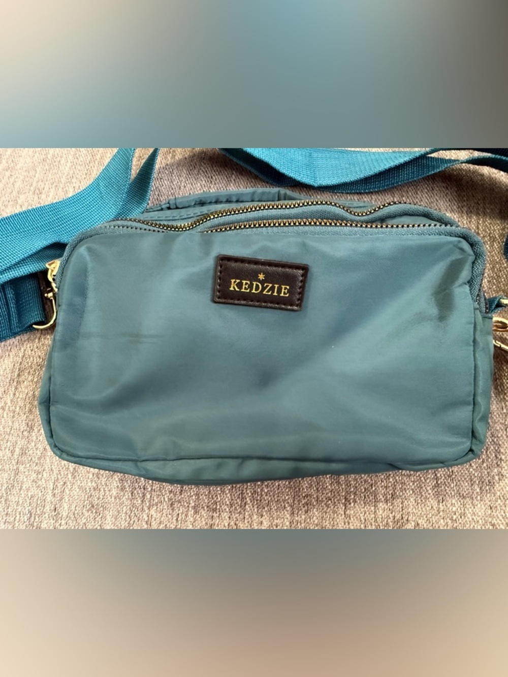 Kedzie Coast to Coast Crossbody Handbag, Teal - Picture 6 of 12
